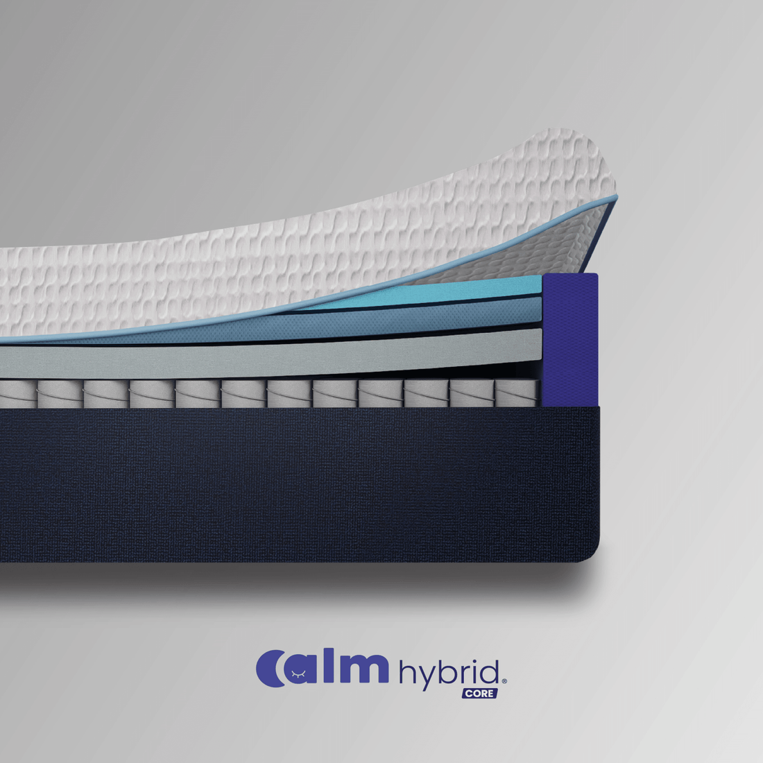 Combo Hybrid Core Semidoble + 01 Almohada Memory Pro - Calm Colombia