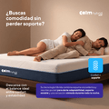 Hybrid Core | Colchón en tula Híbrido con Resortes Pocket - Calm Colombia