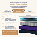 Hybrid Select | Colchón en tula Híbrido con Resortes Pocket - Calm Colombia